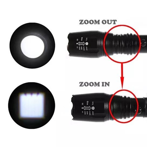 Zoom In A Flash Flashlight + Bonus Strap