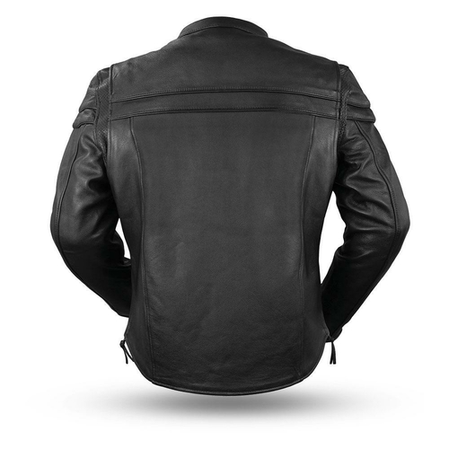 'The Maverick' Leather Motorcycle Jacket