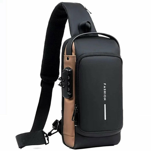 Crossbody Anti-Theft Shoulder Bag with Lock