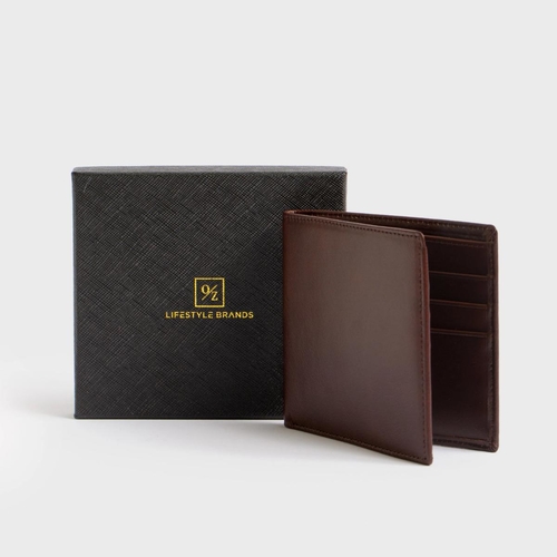 Luxury Leather Bi-Fold Wallet