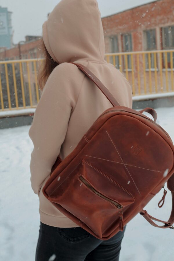 Urban Everyday Leather Backpack