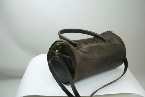 Authentic Leather Duffel Bag