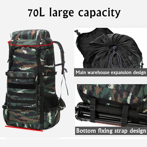 Waterproof Outdoor Camping 70L Backpack