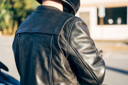 Revolt - Men's Motorcycle Leather Jacket