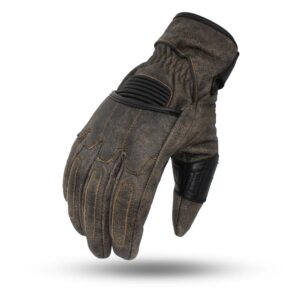 Distressed Leather Gloves