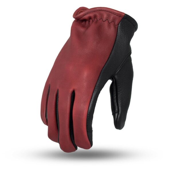 2-Tone Leather Driving Gloves