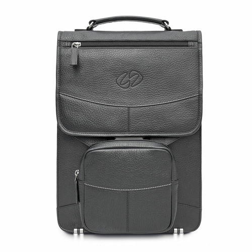 Premium Leather Briefcase Backpack