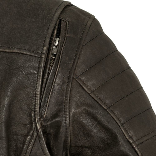 Commuter - Men's Motorcycle Leather Jacket (Brown)