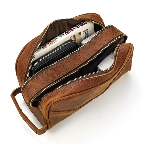 Featured Product: The Nomad Genuine Leather Toiletry Bag