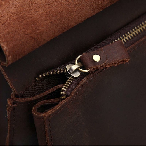 The Gyda Vintage Leather Travel Backpack