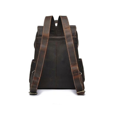 'The Helka' Genuine Vintage Leather Backpack