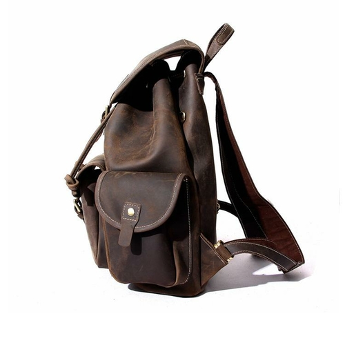 'The Asmund' Genuine Leather Backpack