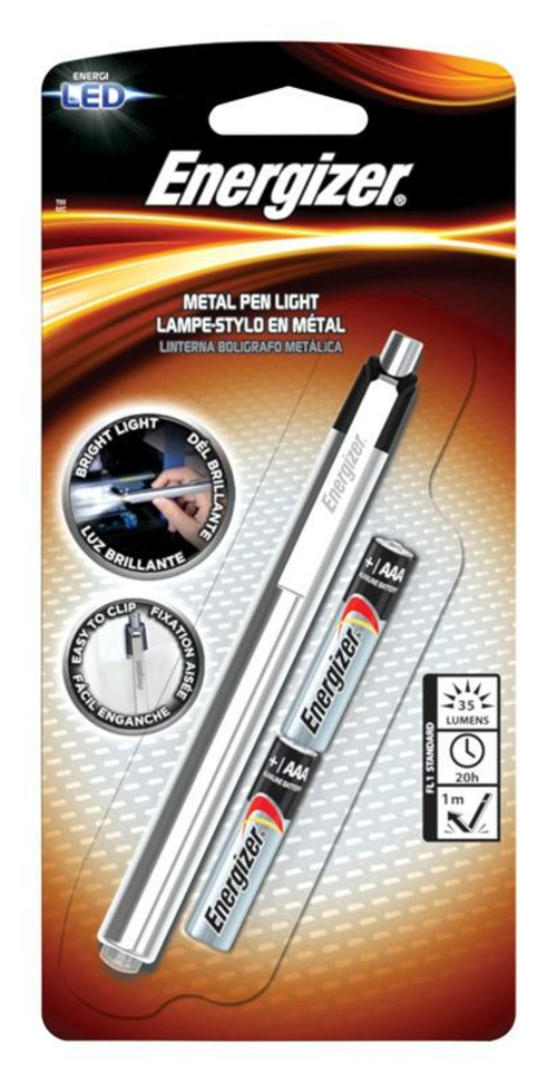 Energizer 11 lumens Gray LED Pen Light (4 Pack)