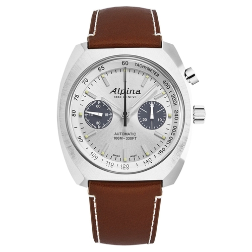 Alpina 'Startimer Pilot' Monopusher Watch
