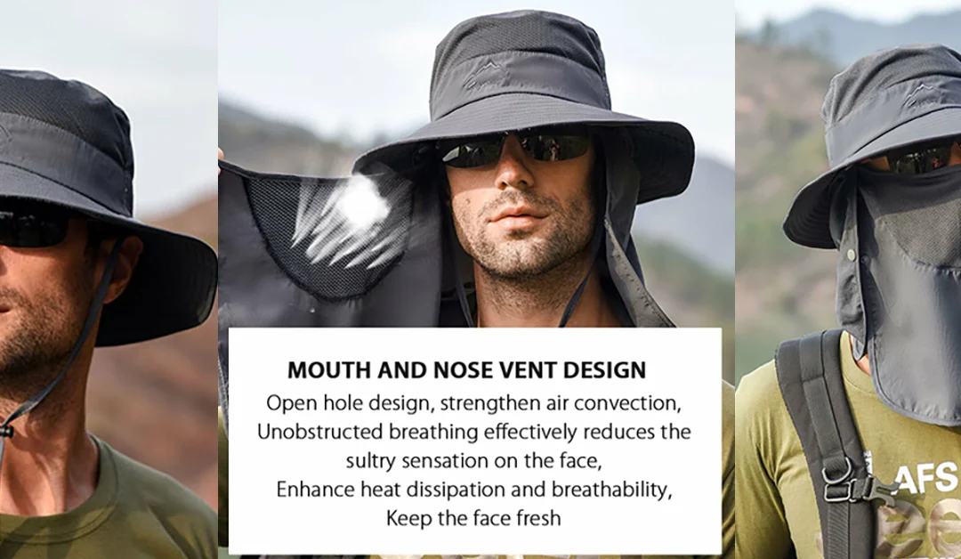 Featured Product: Fishing Hat with Removable Neck Face Mask