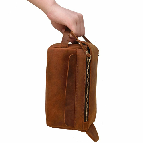 Dado Handmade Leather Toiletry Bag