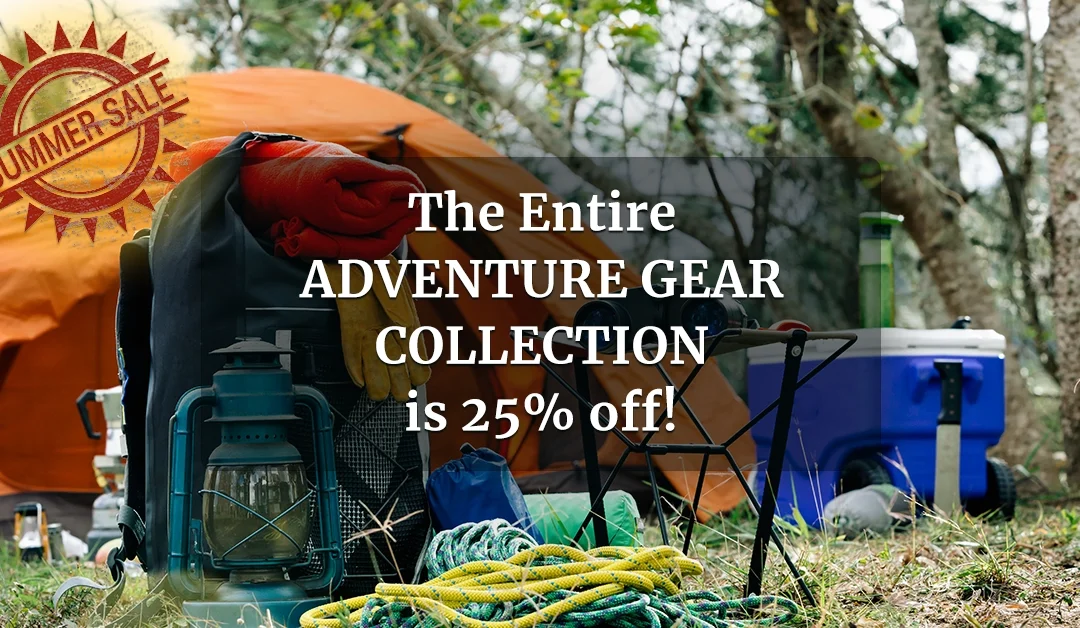 Unleash Your Inner Explorer with 25% Off Adventure Gear!