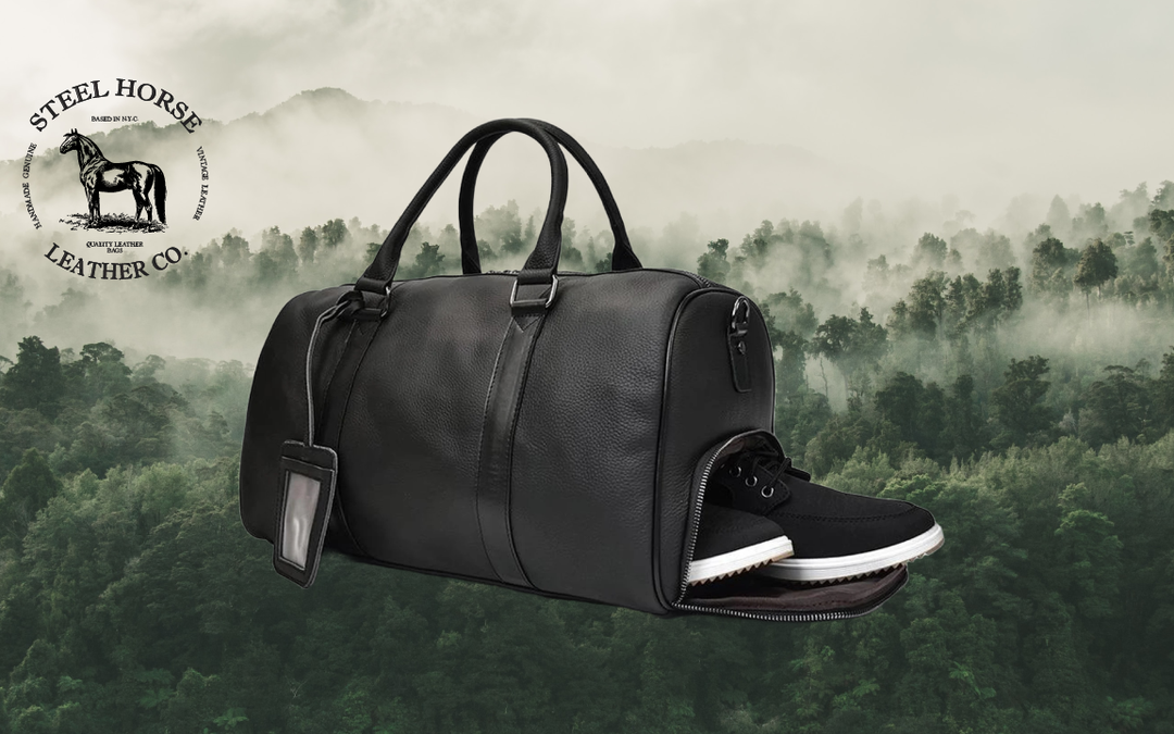 ‘The Endre’ Vintage Leather Duffle Sets the Standard for a Stylish Travel Gift
