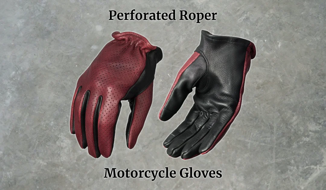 Perforated Roper Gloves