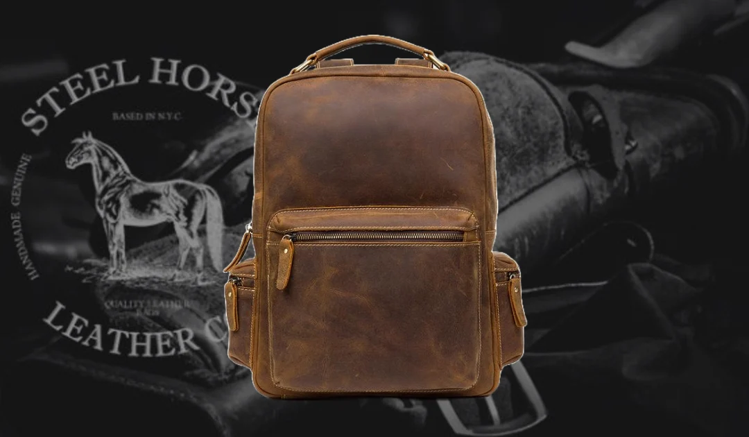 Product Spotlight: The Langley Genuine Vintage Leather Backpack