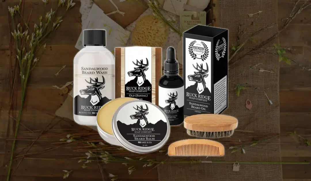 Buck Ridge All Natural Beard and Body Care Gift Set Spotlight