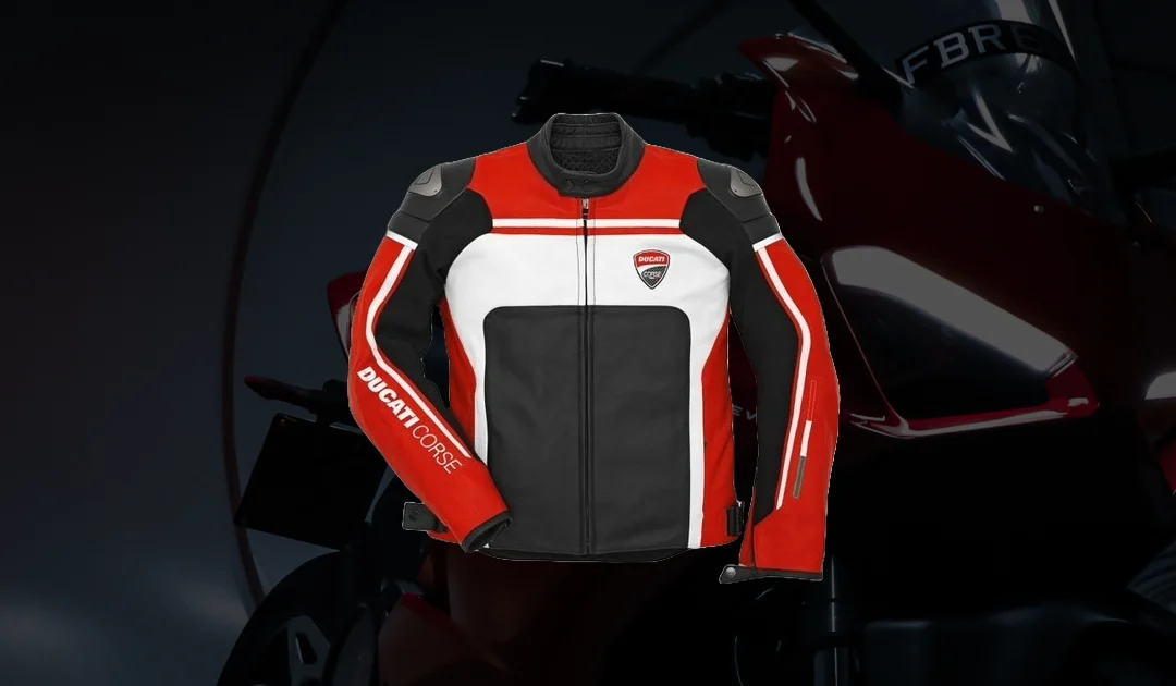Ducati Corse Men’s Style Leather Motorcycle Jacket: A Synthesis of Tradition and Modernity