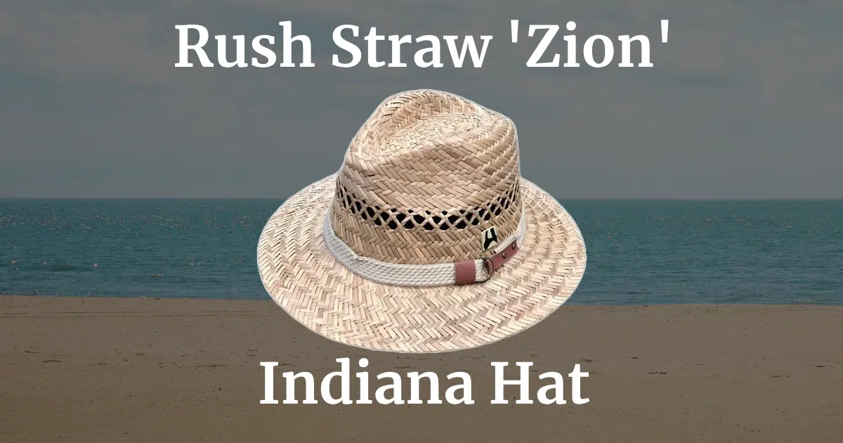 Spotlight on Style: Rush Straw ‘Zion’ Indiana Hat