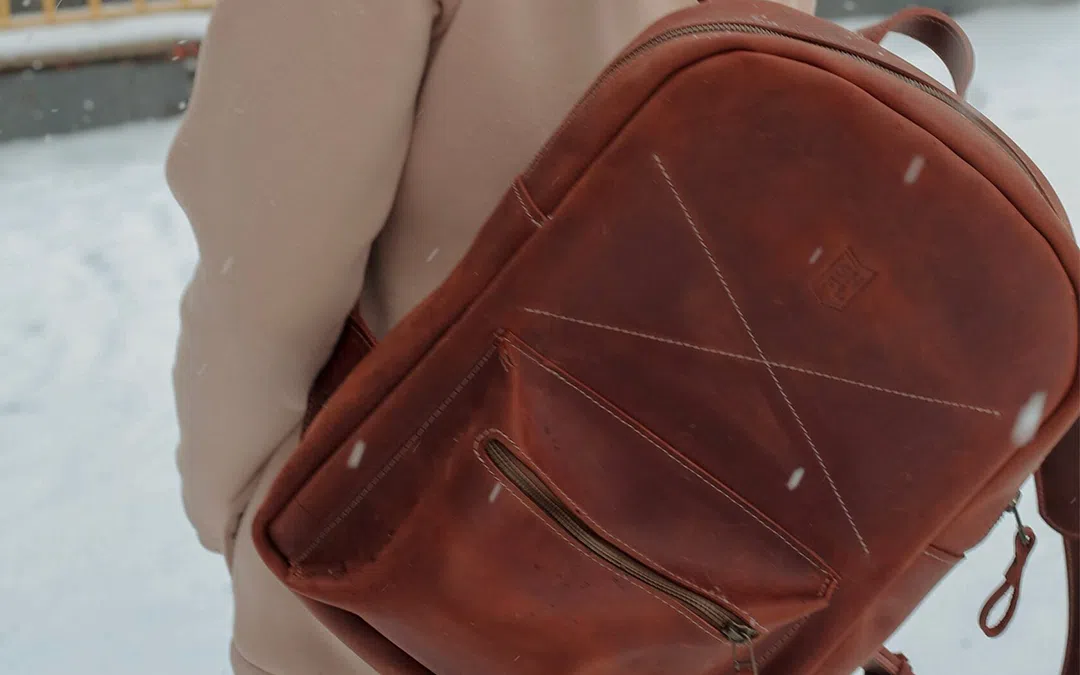 Urban Everyday Leather Backpack